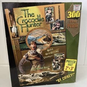 The Crocodile Hunter 300 Piece Puzzle Hasbro 2000
